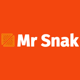 Mr Snak logo.